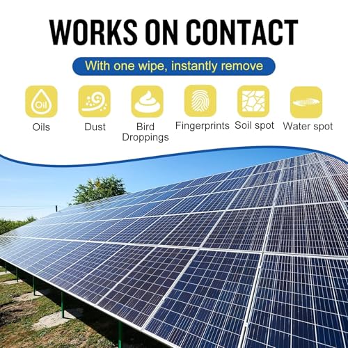 Image of IGNITE Advance Solar Panel Cleaner Liquid - 1000ml | Removes Dust, Bird Droppings, Pollen | Enhances Efficiency | Safe for All Panels