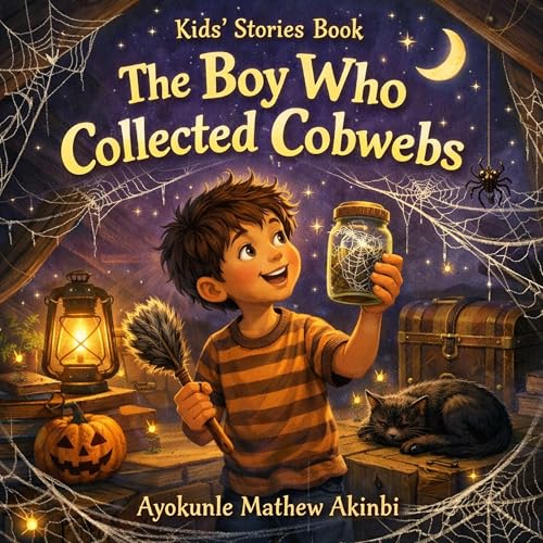 『The Boy Who Collected Cobwebs』のカバーアート