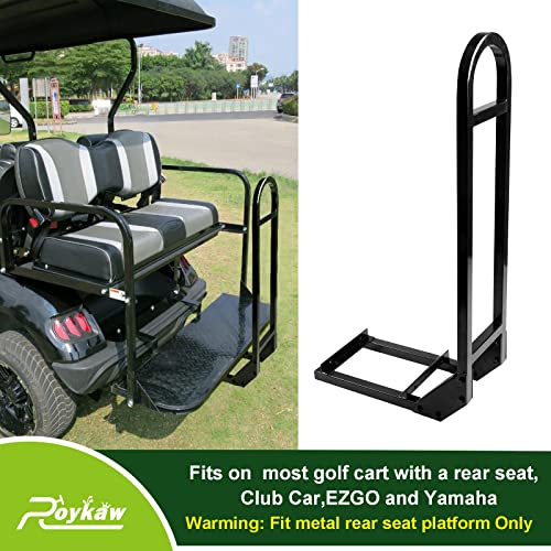 Roykaw Golf Cart Rear Seat Safety Grab Bar Fits Ezgo Club Car Yamaha Add Safety To Your Rear Passengers #TOP6
