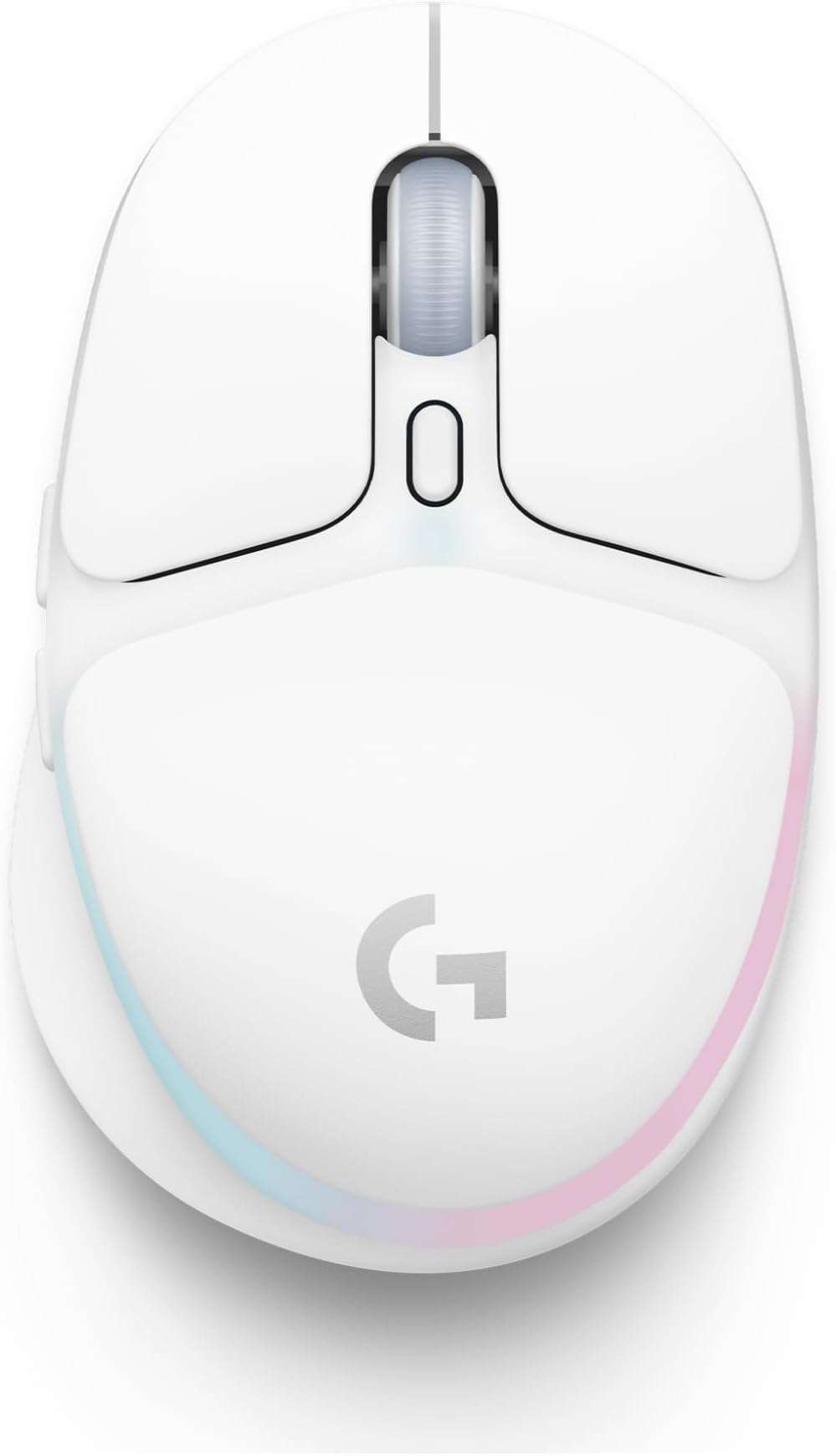 G705 Wireless Gaming Mouse, Customisable LIGHTSYNC RGB Lighting, LIGHTSPEED Wireless, Bluetooth Connectivity, Lightweight, PC/Mac/Laptop - White Mist
