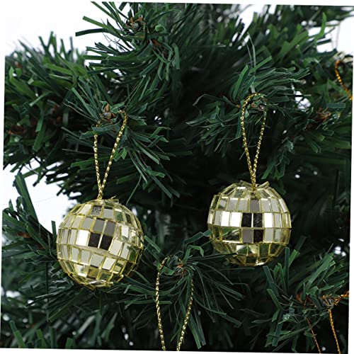 Décorations d'arbre de Noël disco avec ce pack de 72 mini boules de décoration de sapin