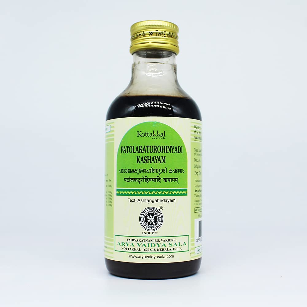 Patolakaturohinyadi Kashayam 200ml | Ayurvedic Herbal Tonic for Detox, Skin Health & Digestive Balance-picture-25