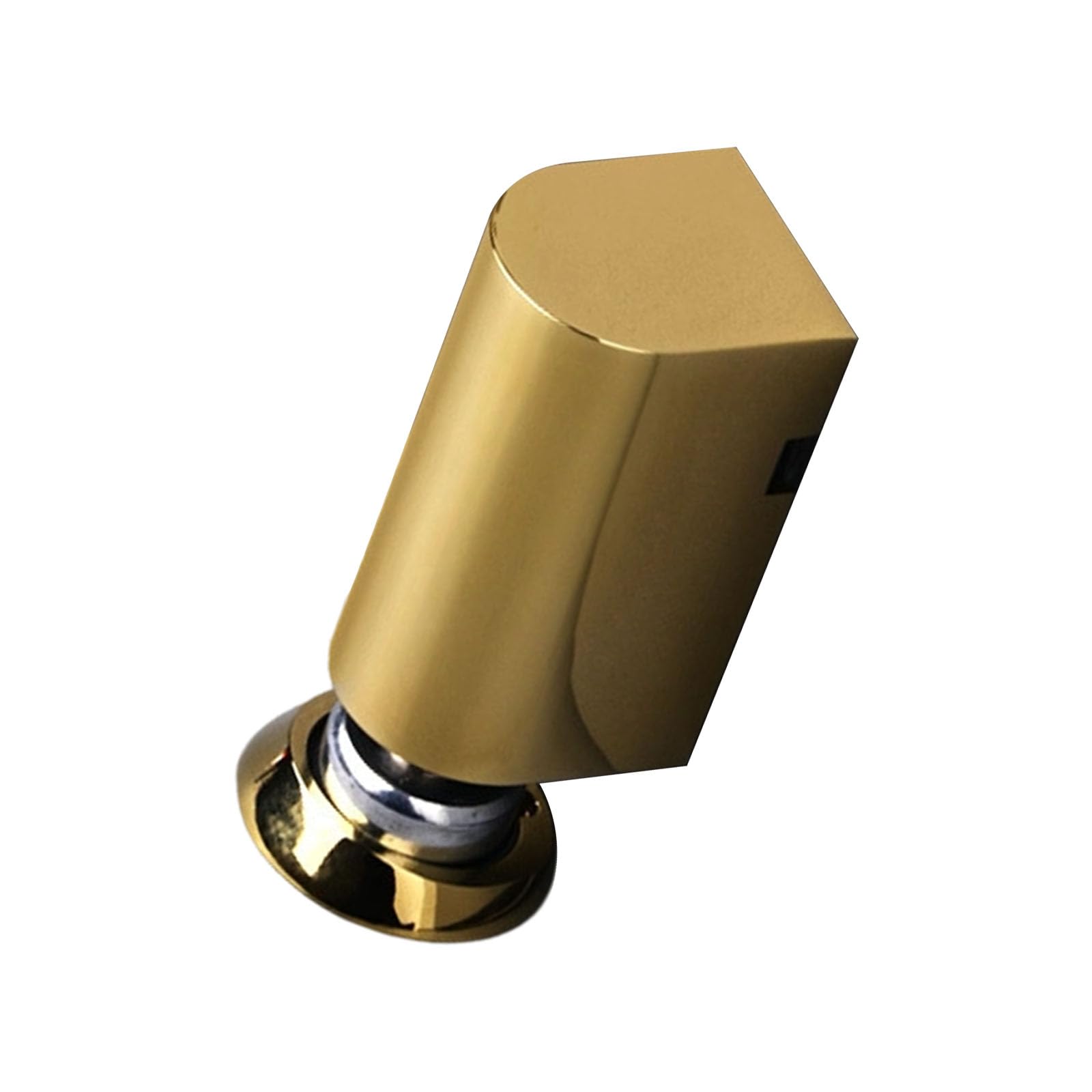 Sturdy Alloy Door Pad Type Prevents Loud Noise Works on All Doors Without Drilling Home Offices Door Saver
