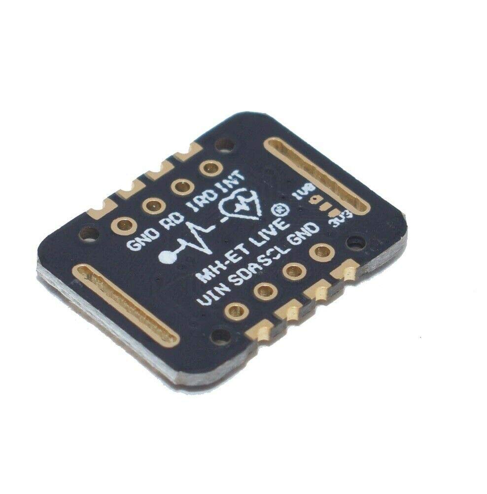 5pcs MAX30102 Heart Rate Sensor Pulse Detection Blood Oxygen Concentration Test