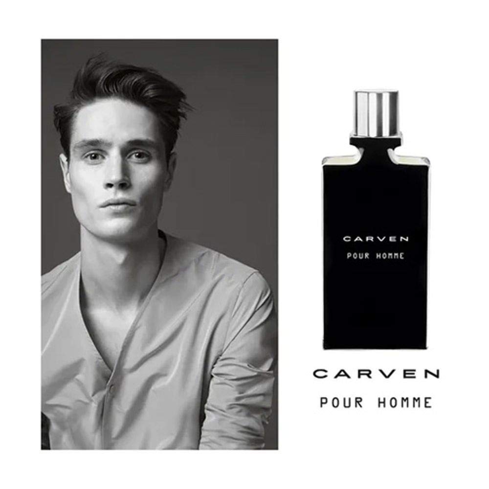 【も-め34】CARVEN POUR HOMME オードトワレ 香水 Carven Pour Homme Edt 100Ml, Carven, Sem Cor | Amazon.com.br