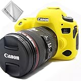 First2savv Rubber Camera Case Bag full cover for Canon EOS 6D Mark II 6D MK II XJPT-6D Mark II-GJ-13