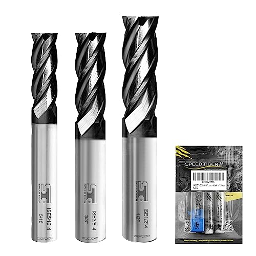 Fraises de rechange en carbure de tungstène SPEED TIGER ISE-4T pour alliage