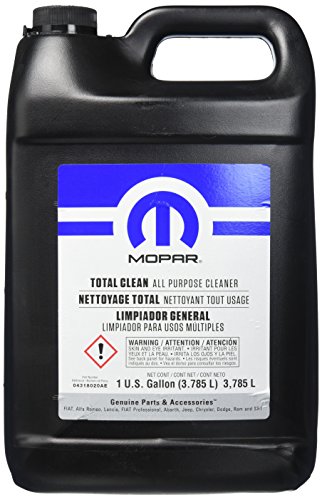 Genuine Chrysler Accessories 4318020AD 'Total Clean' Interior Cleaner - 1 Gallon Trigger Spray Bottle