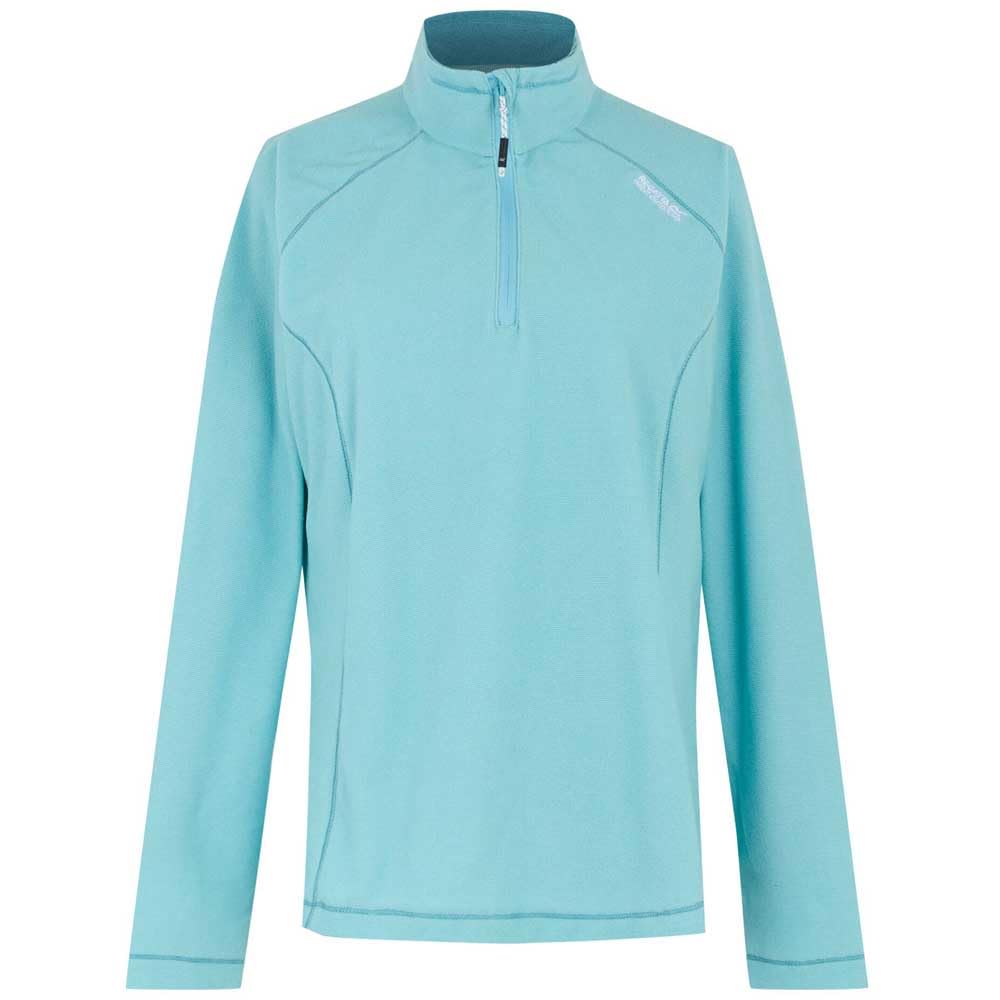 Regatta Women's Montes Lightweight Half Zip Fleece Sweatshirt in Brown | Size: 16