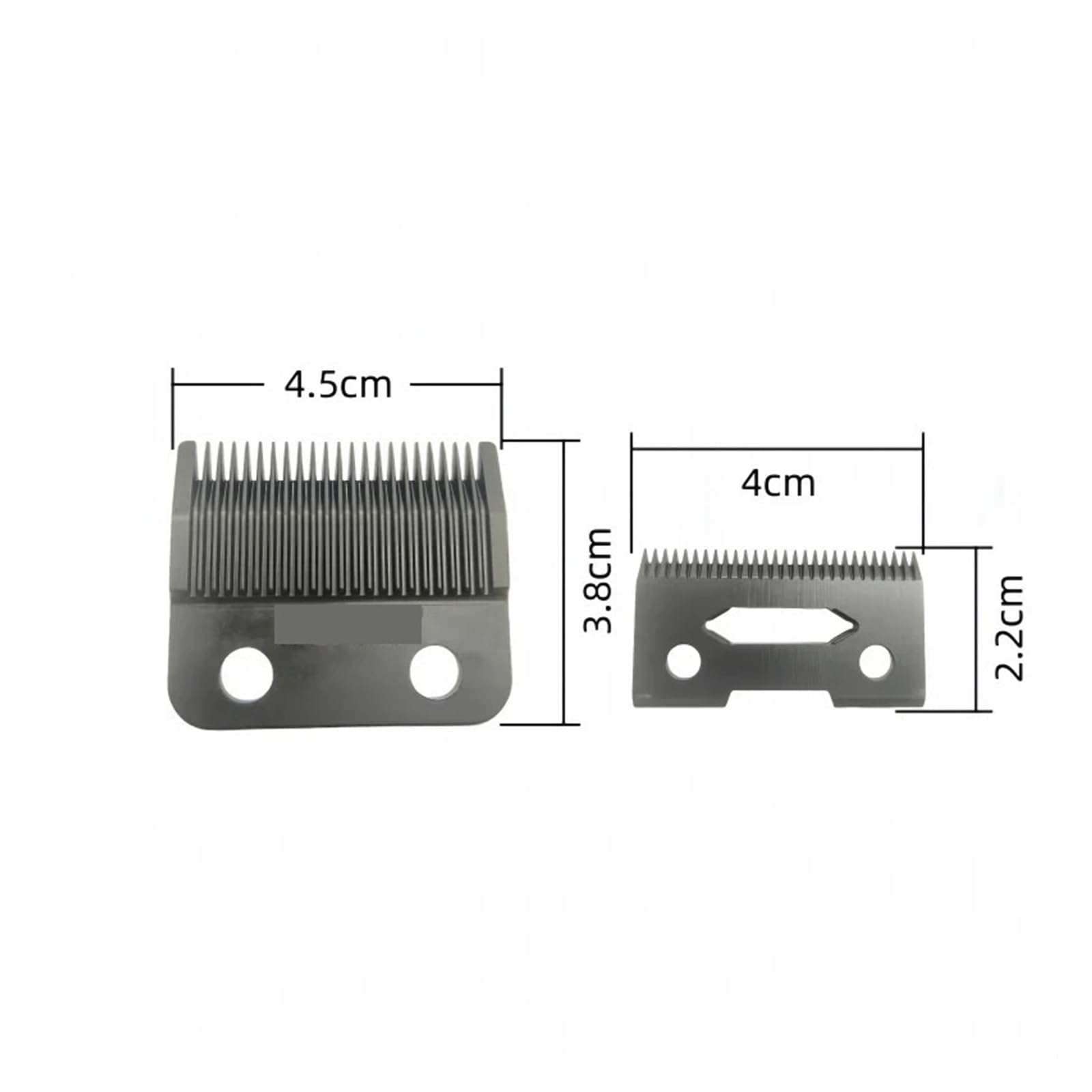 Kompatibel Mit Kemei, KM-2296 Profi-Haarschneidemaschine, Ersatzteile, Federkunststoffkomponenten, Ersatzklingen-Schneidkopf | Blade x2