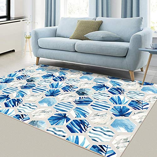 Tapis de chevet intérieur géométrique MU pour un réveil doux