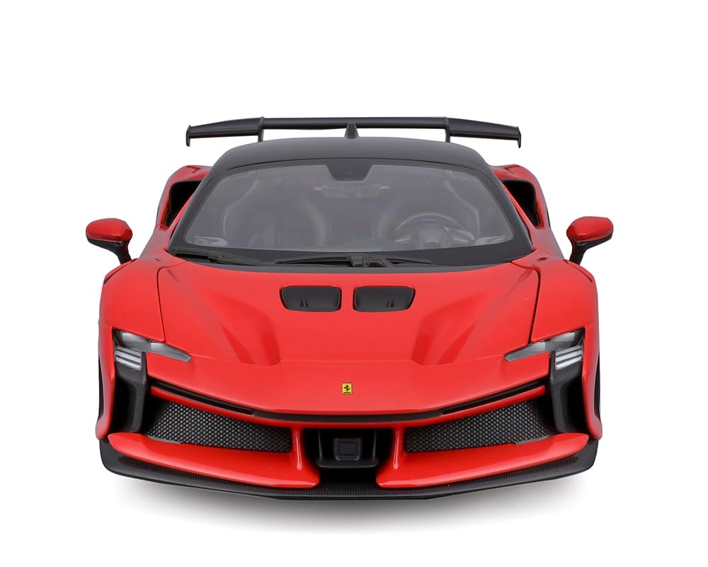 フェラーリSF90 STRADALE ミニカー レッド Amazon.com: Bburago B18-16911 Ferrari Signature SF90 STRADALE