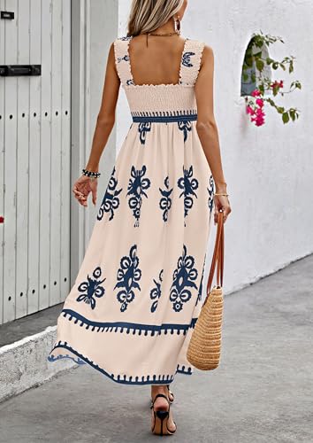 Image of PRETTYGARDEN Women's Sleveless Boho Maxi Dress