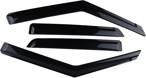 Miniatura 2 de 4 protectores de lluvia extra duraderos con cinta adhesiva para Chevrolet Trailblazer 2021 2022 2023, deflectores de ventana, viseras de ventana