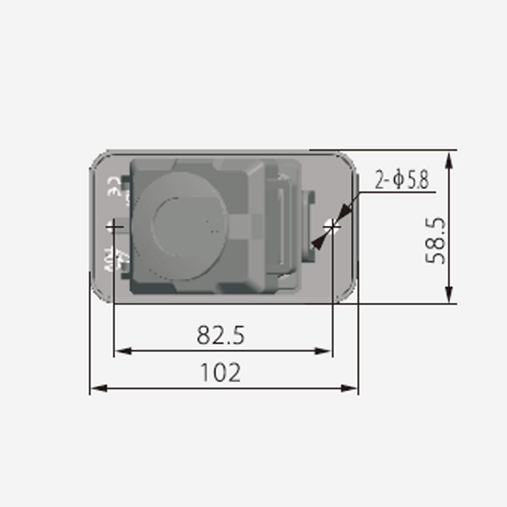 Interruptores pulsadores electromagnéticos industriales impermeables KEDU KJD11 JD3 8Pins 10Pin Relé interruptor (8Pin-230V con cubierta)
