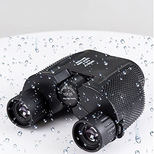 Binoculares compactos 10x25 impermeables para adultos y niños miniatura 3