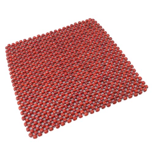 Funda para asiento de coche transpirable de madera natural para un verano fresco