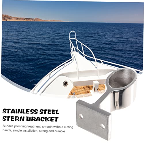 Soporte de pasamanos Kisangel en acero inoxidable silver de gran resistencia para barcos 6