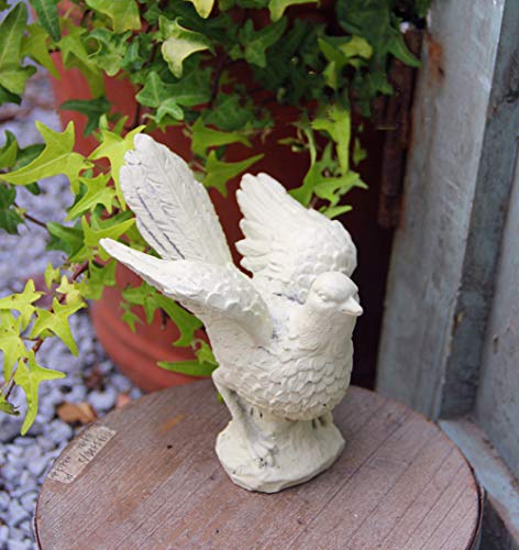 Jardin oiseau décoration résine : sculpture d'animal extérieur et statue de collection - 5