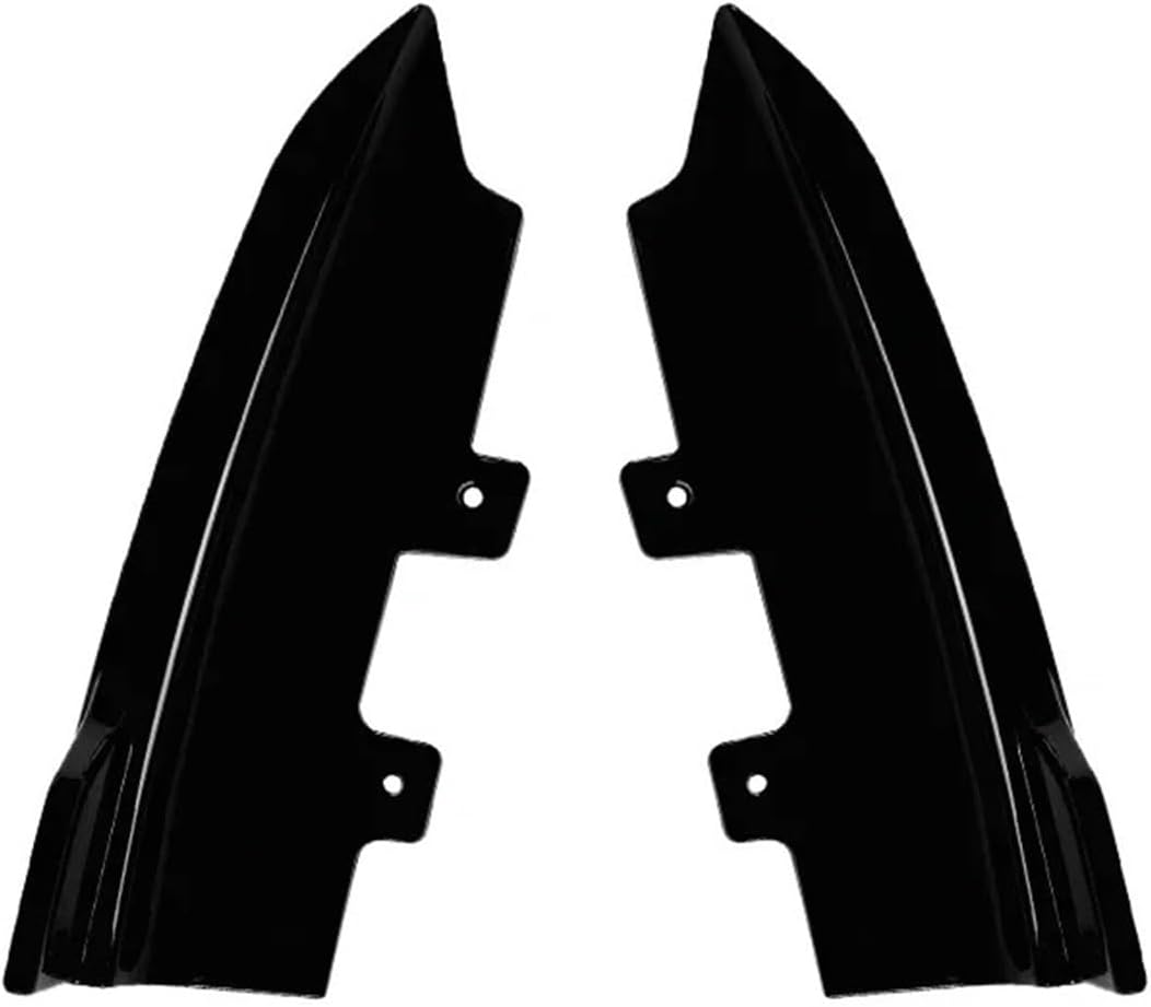 Cars Body Kits Carbon Fiber ABS Car Rear Bumper Lip Side Diffuser Spoiler Splitter Compatible Compatible with BMW 2 Series F22 F23 M Sport(Glossy Black)