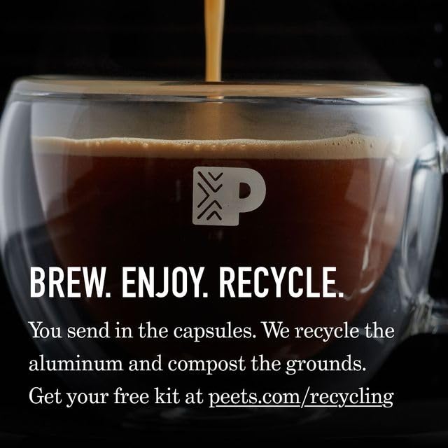Peet's Coffee Espresso Capsules, Medium Roast, Decaffeinato Ristretto, 50CT - image 8