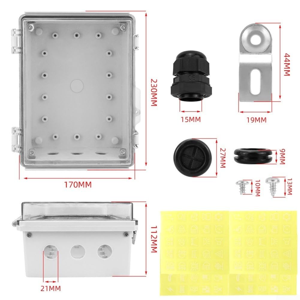 Pannello interruttore a 5 marce, 12 V, illuminato a LED, impermeabile IP65, 12 V, pannello di commutazione a 5 vie con porta USB e voltmetro, pannello interruttore a levetta impermeabile per barca, 12