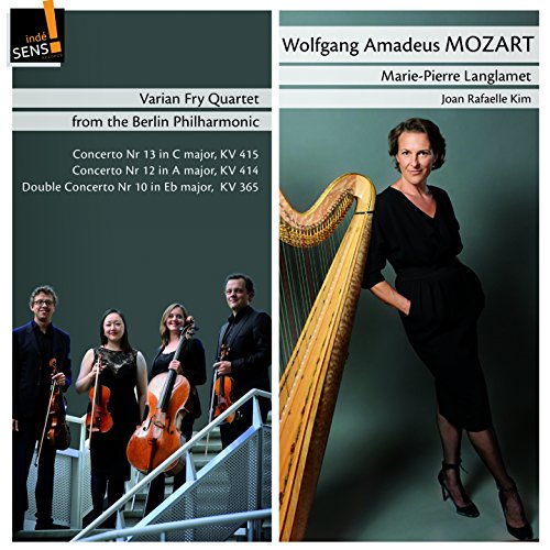 Play Mozart MariePierre Langlamet (Arr. for String Quartet and Harp