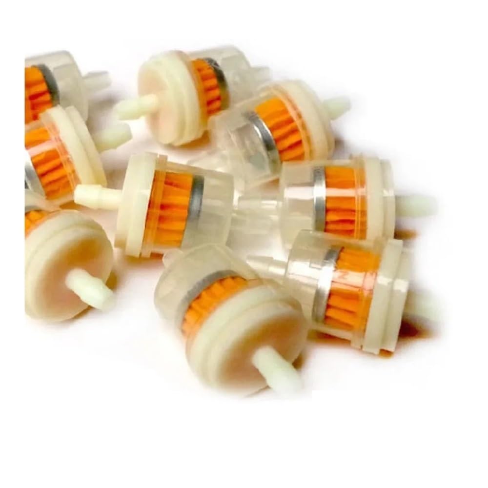 Filtri Dell'olio Filtro Carburante Universale Per Benzina, 3/6/9/10/12 Pezzi, Per Scooter, Moto, Ciclomotore, Da Cross, ATV(10pcs)