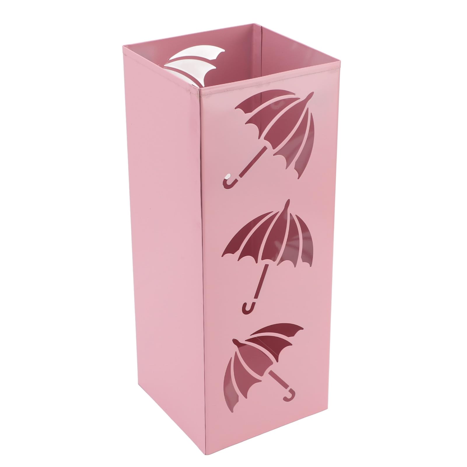 Porte-parapluie gain de place Pilipane seau en métal stable pour rangement entrée