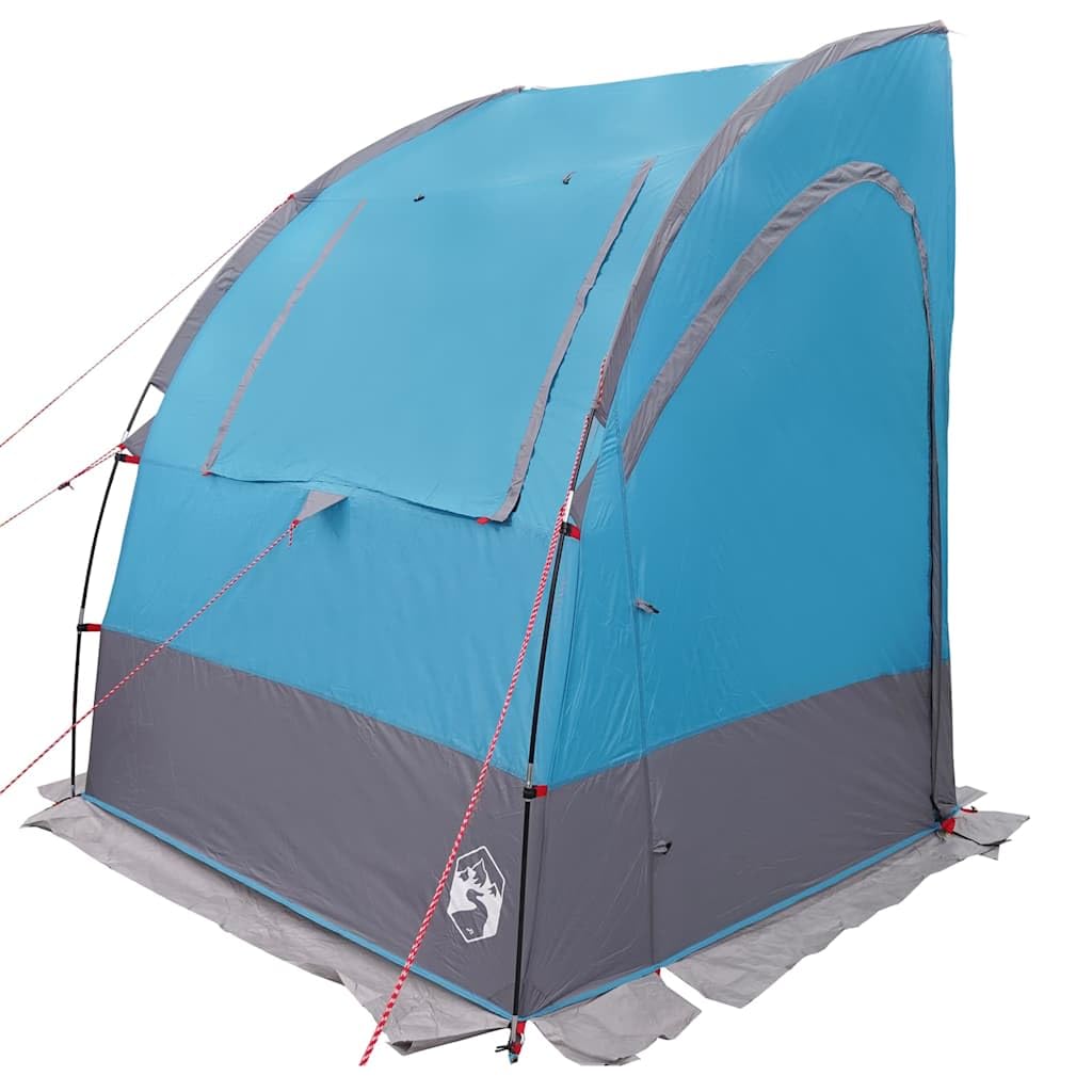 vidaXL Tienda para portón Trasero Personas 194 x 180 x 210 cm Azul, Carpa de Camping, Refugio Moderno al Aire Libre, portátil, Ideal para Familia y Festivales