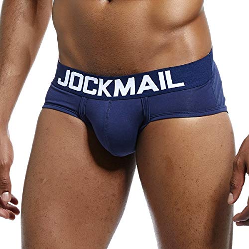JOCKMAIL Mens Briefs Underwear Mens Cotton Briefs Moisture Wicking Underpants Soft Breathable Men Briefs2
