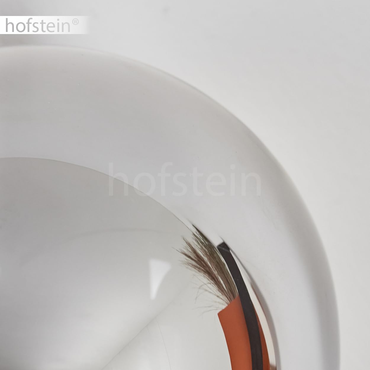 Wandleuchte Chehalis, Wandlampe aus Metall/Glas in Schwarz/Rauchfarben, Leuchte im Retro/Vintage-Design mit Schirmen aus Glas (Ø 10, 12 cm) u. An/-Auschalter am Gehäuse, 3 x G9, ohne Leuchtmittel