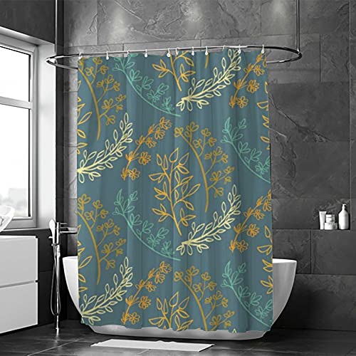 Rideau de douche lavable en machine polyester imperméable CHEHONG - 3