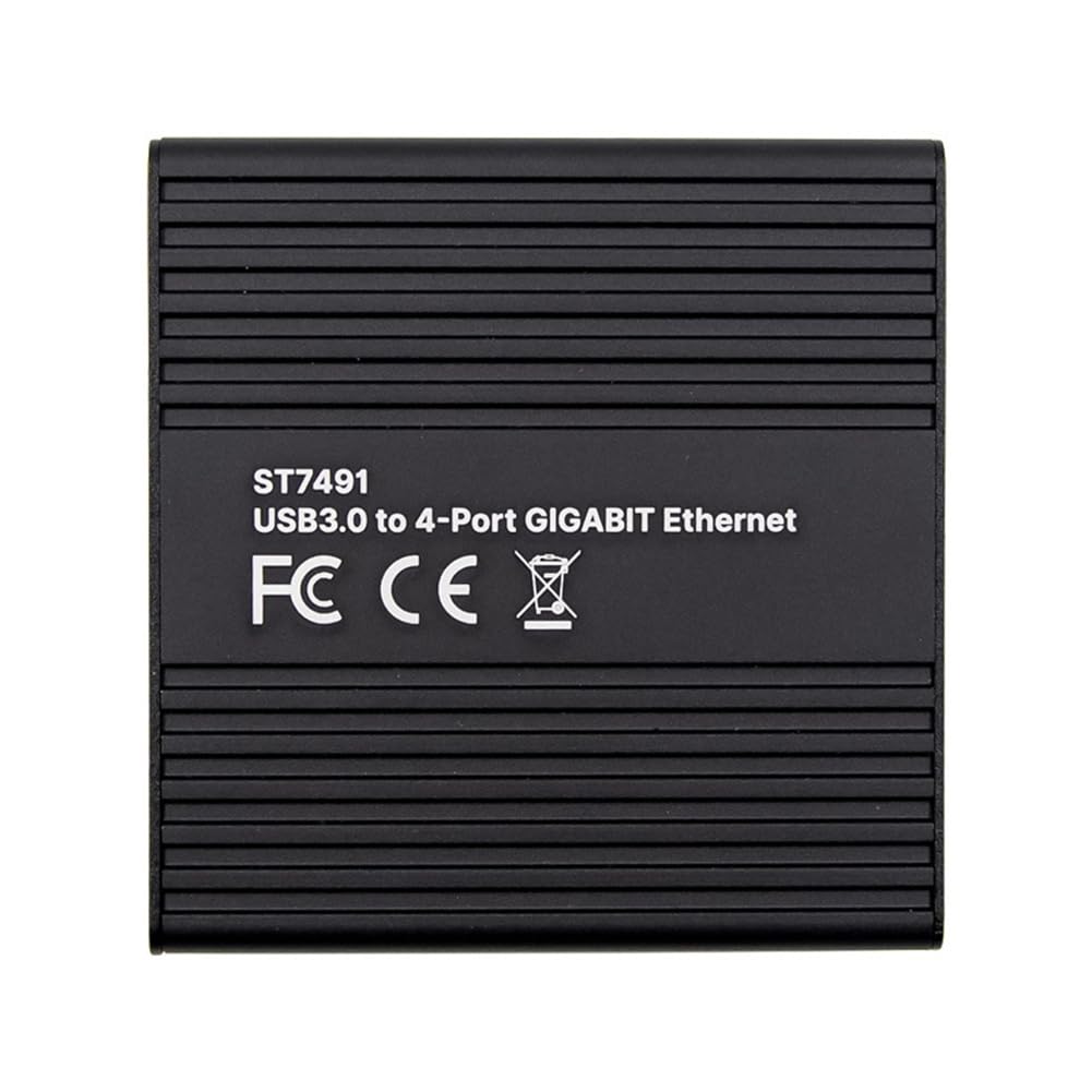 USB3.0 à 4 Ports LAN Gigabit Ethernet Adaptateur USB ST7491 RTL8153 Carte Réseau pour Le RJ45