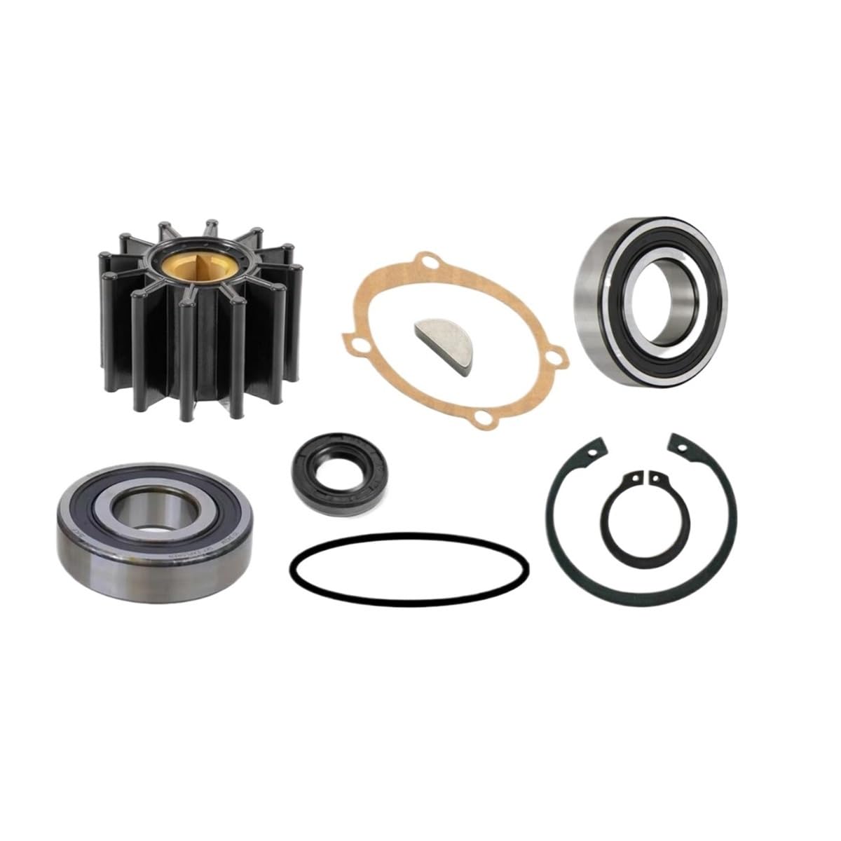 Kit de réparation de pompe à eau de mer G65 F85 haute durabilité marine 018172