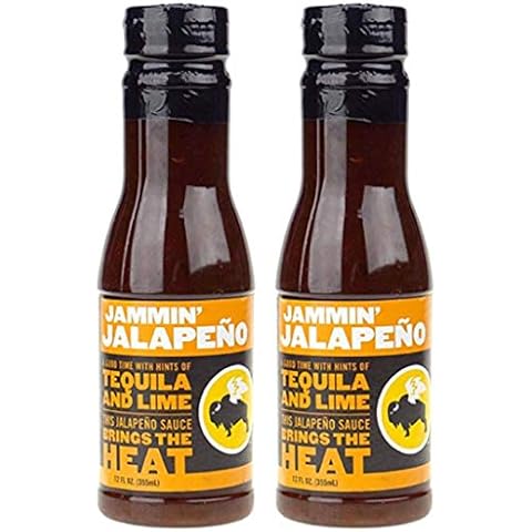 Buffalo Wild Wings Barbecue Sauces, Spices, Seasonings and Rubs For: Meat, Ribs, Rib, Chicken, Pork, Steak, Wings, Turkey, Barbecue, Smoker, Crock-Pot, Oven (Jammin Jalapeno, (2) Pack) Cover