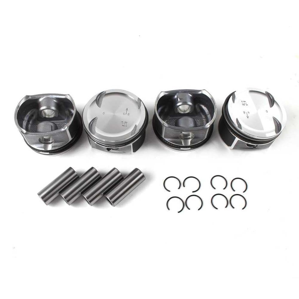 Set pistoni e fasce elastiche motore M271 1.8 Φ82mm 2710302217 2710300024 2710306617 A2710300024 Compatibile con i modelli che utilizzano il motore W203 W204 A209 C200K