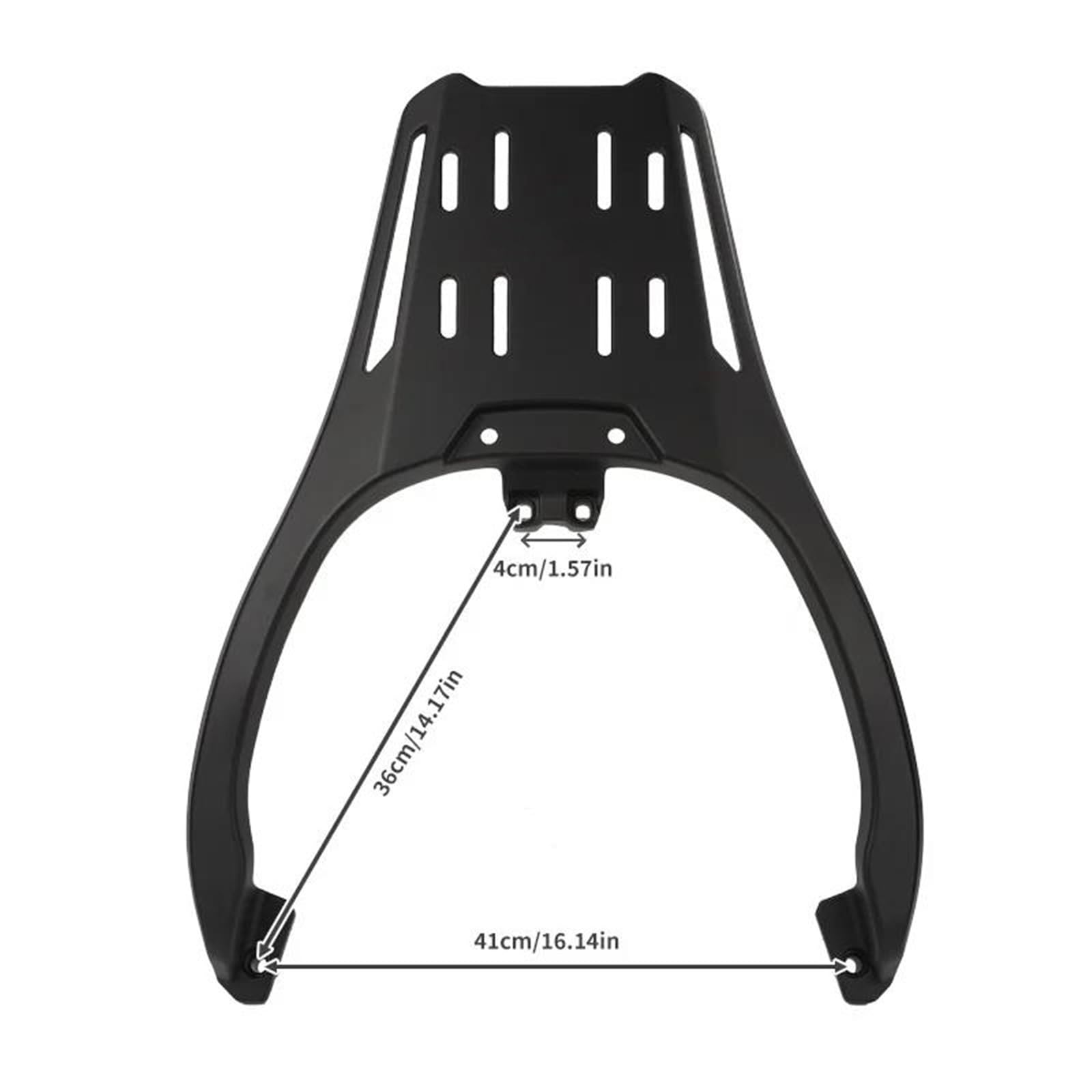 Portapacchi posteriore per moto Supporto Per Bauletto Posteriore Per Portapacchi Per Moto Per KYMCO Per AK550II Del 2023 In Lega Di Alluminio Pressofuso