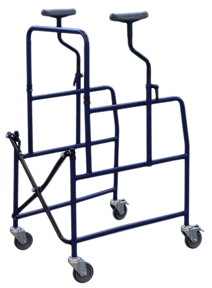 Intermed Deambulatore Ascellare Art. AD-63, Acciaio, Blu, Adulti