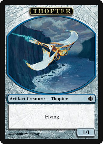 Magic The Gathering - Thopter Token - Shards of Alara