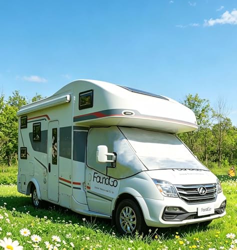 Housse isolante thermique de camping-car avec fermetures éclair pour optimiser le confort