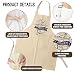 heiyihe Cooking Aprons for Women with Pockets - The Secret Ingredient Is Always Love Baking Aprons Gifts for Women, Christmas Birthday Gifts for mom wife, Perfect for Cooking, Gardening, Bartending