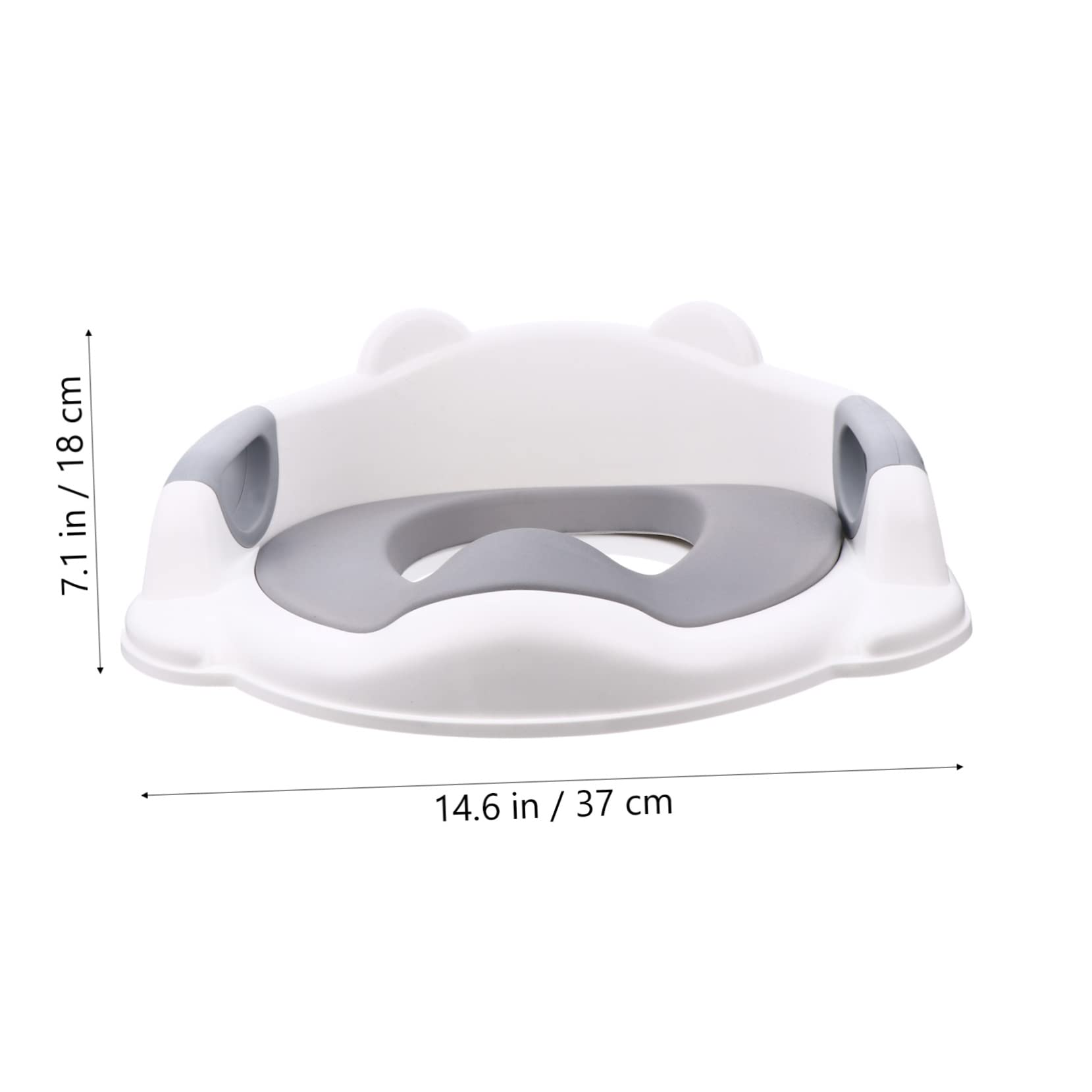 1pieza Asiento Para Inodoro Pu Antideslizante Cojín De Entrenamiento Diseño y De Limpiar Elevador De Wc Para Bebés y Para Doméstico y