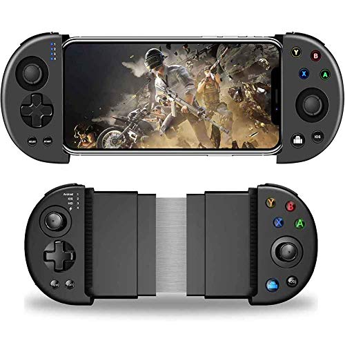 Controlador de Juegos Móvil, Controlador de Teléfono Bluetooth Controlador Móvil Inalámbrico Joystick Gamepad para Juegos MOBA y FPS, para Android e iOS Cover