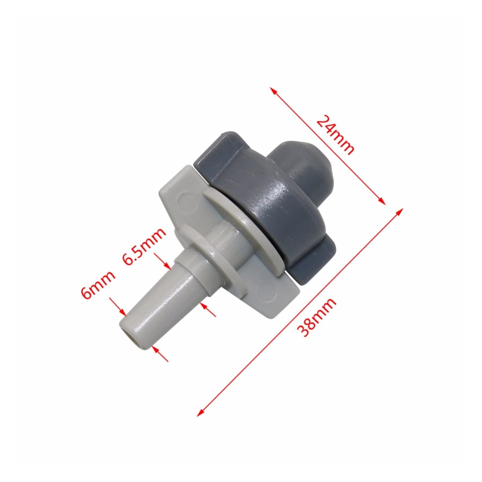 Buse d'atomisation, buse de brumisation d'irrigation, arroseurs de brume de refroidissement d'atomisation de 0,7 mm, outils agricoles, humidificateur, buse de pulvérisation, arroseur d'eau de serre 10