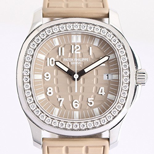 (パテック フィリップ)PATEK PHILIPPE 腕時計 アクアノートルーチェ SS×ラバー×ダイヤ ベージュ レディース 5067A-020 中古