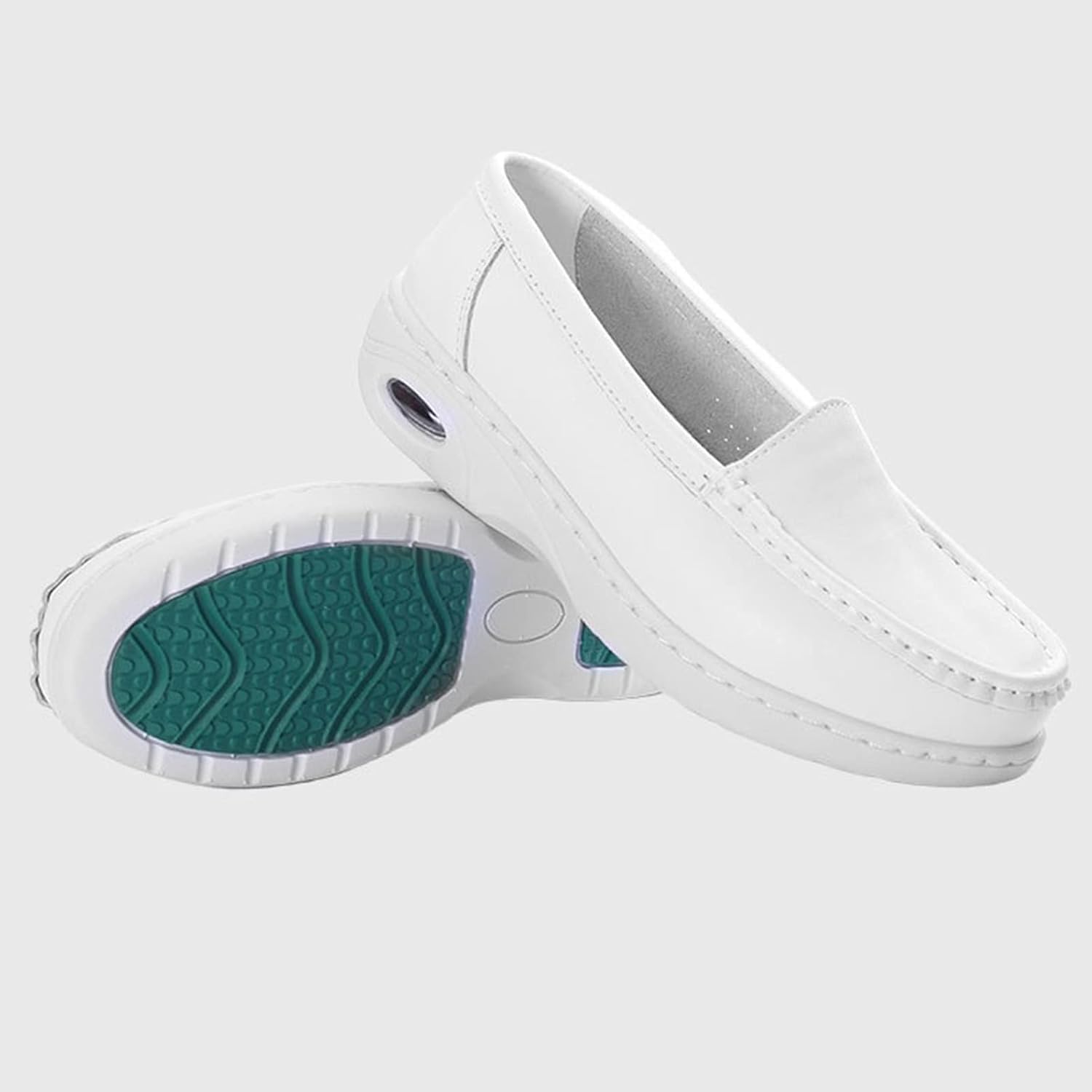 Nurse Shoes for Women Comfortable,Slip Resistant Professional Nursing Shoes for Women with Arch Support,Breathable Lightweight Women's Nursing Healthcare Work Shoes