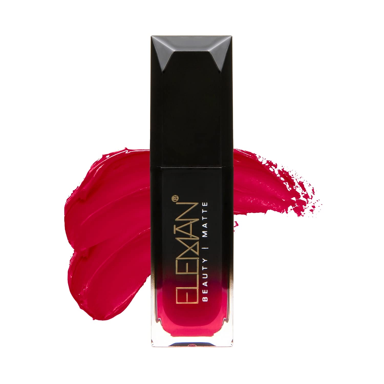 ElemanBeauty Matte Liquid Lipstick – Long-Wearing, Ultra-Pigmented Lip Color with Vitamin E Infusion, Soft-Touch, Feather-Proof, Smudge-Proof, Cruelty-Free Cosmetics, 0.19oz (Rio)