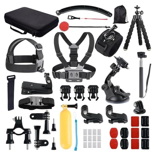Comprehensive Action Camera Accessory Kit