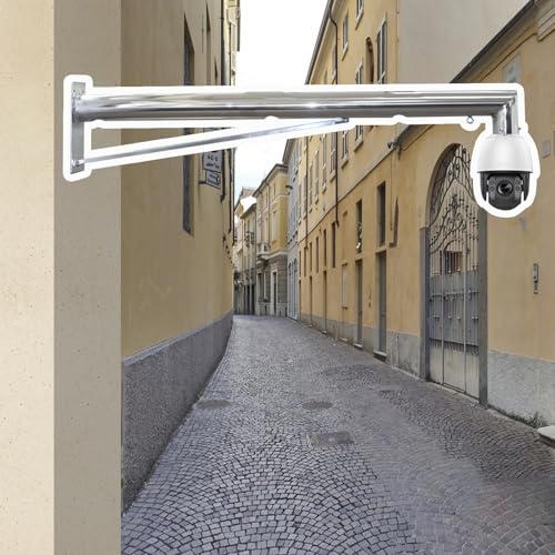 Poteaux de surveillance en acier inoxydable 2m pour caméra dôme ou fusil